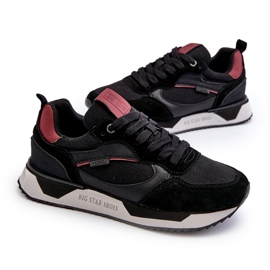 Pánské tenisky Memory Foam System Big Star NN174350 Black černá 1