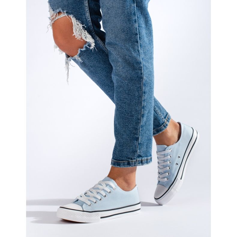 Modré tenisky modrý 1