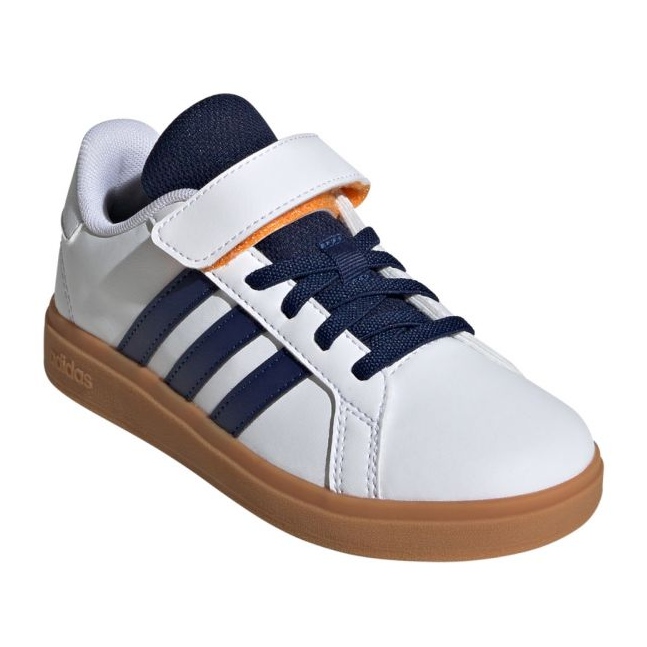 Adidas Grand Court 2.0 JR JI0973 Shoty bílý 1