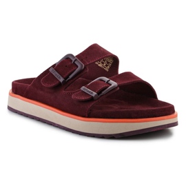 D.Franklin D.Frinklin Flip Flip Flops Skandálku sandální spona DFSH405004-Burg červený 1