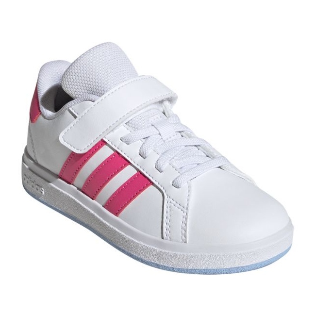 Adidas Grand Court 2.0 JR JI0975 Shoty bílý 1