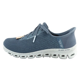 Skechers Glide-Step 104571/SLT boty s membránou modrý 4