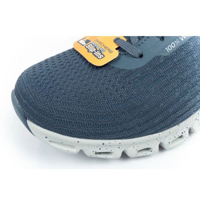Skechers Glide-Step 104571/SLT boty s membránou modrý 7