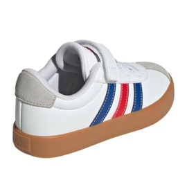 Adidas VL Court 3.0 JH6317 Shoty bílý 2