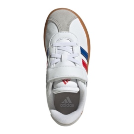 Adidas VL Court 3.0 JH6317 Shoty bílý 3