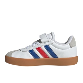 Adidas VL Court 3.0 JH6317 Shoty bílý 4