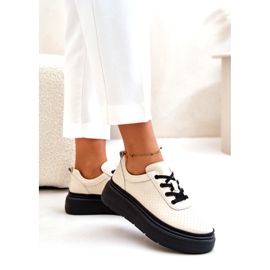 Dámské sportovní boty na platformě Natural Leather Beige 41470 Vinceza béžový 1 Dámské sportovní boty na platformě Natural Leather Beige 41470 Vinceza béžový 1