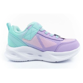 Skechers S Lights-SLA GLOW 303714L/TQLV SOOT fialový 3