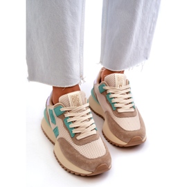 Big Star Dámské sportovní tenisky Velká hvězda NN274973 BIGEE béžový 4