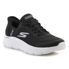 Skechers Slip-Inss: Go Walk Flex-Grand Entry 124836-BKW boty černý 1