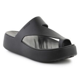 Flip-Flops Crocs Getway Platform Toe Loop 210834-001 černý 1