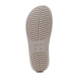 Flip-Flops Crocs Getway Platform Toe Loop 210834-0lh béžový 6
