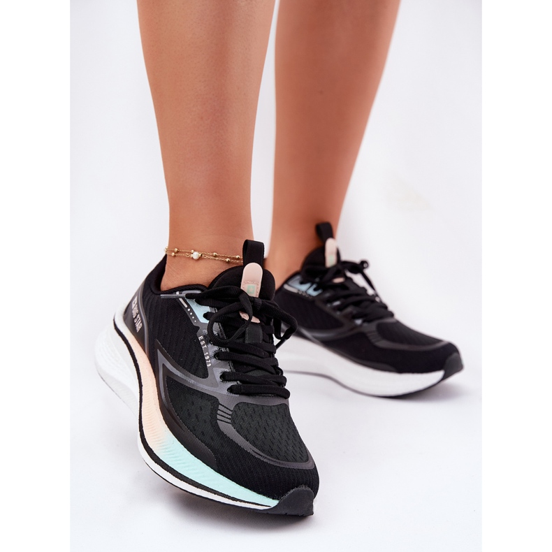 Big Star Dámská sportovní bota velká hvězda RR274A160 Hi-Polish System Black černá 1