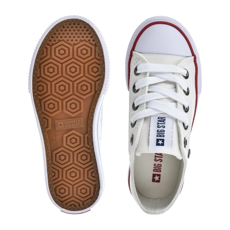 Textilní tenisky Big Star DD374160 WHITE bílý 1