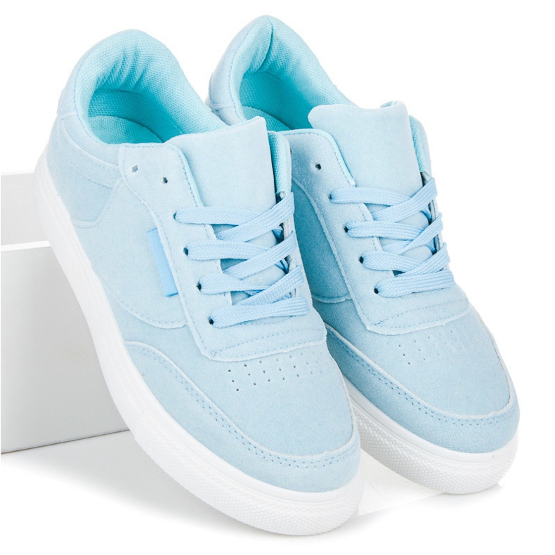 Tenisky Na Platformě modrý 2