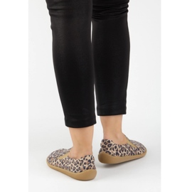 Olivier Dámský bosý minimalista sklouzl 1308pol leopard hnědý 2 Olivier Dámský bosý minimalista sklouzl 1308pol leopard hnědý 2