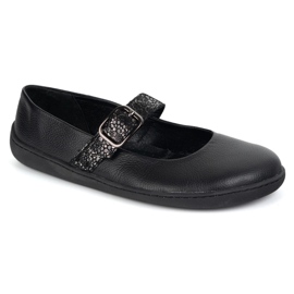 Ballerinas Olivier 1770pol kožená bota s černou sponou černá 1 Ballerinas Olivier 1770pol kožená bota s černou sponou černá 1