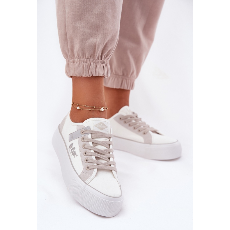 Dámské tenisky na platformě Lee Cooper LCW-25-31-3479L bílý 2