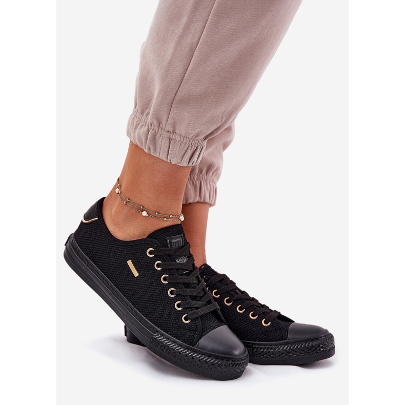 Dámské materiály tenisky Big Star RR274765 Black černá 1