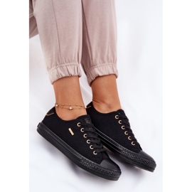 Dámské materiály tenisky Big Star RR274765 Black černá 2