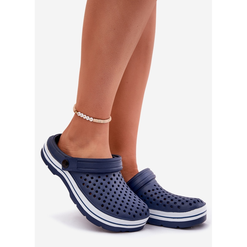 Evento Lehké pěnové dámské námořnictvo modré pantofle modrý 1