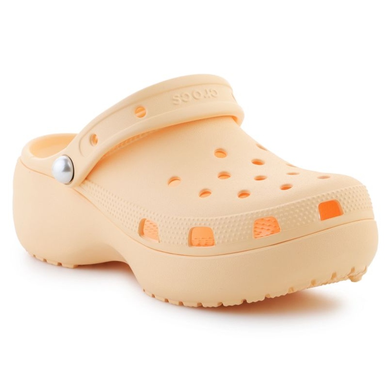 Crocs Classic Platforms Pearl Clog 211231-78Z oranžový 1