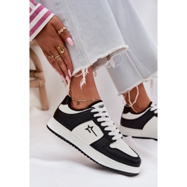Dámské tenisky Big Star RR274A240 Hi-Polish White and Black System černá 7
