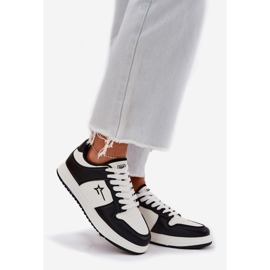 Dámské tenisky Big Star RR274A240 Hi-Polish White and Black System černá 1