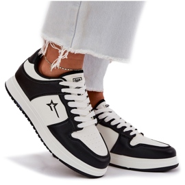 Dámské tenisky Big Star RR274A240 Hi-Polish White and Black System černá 9