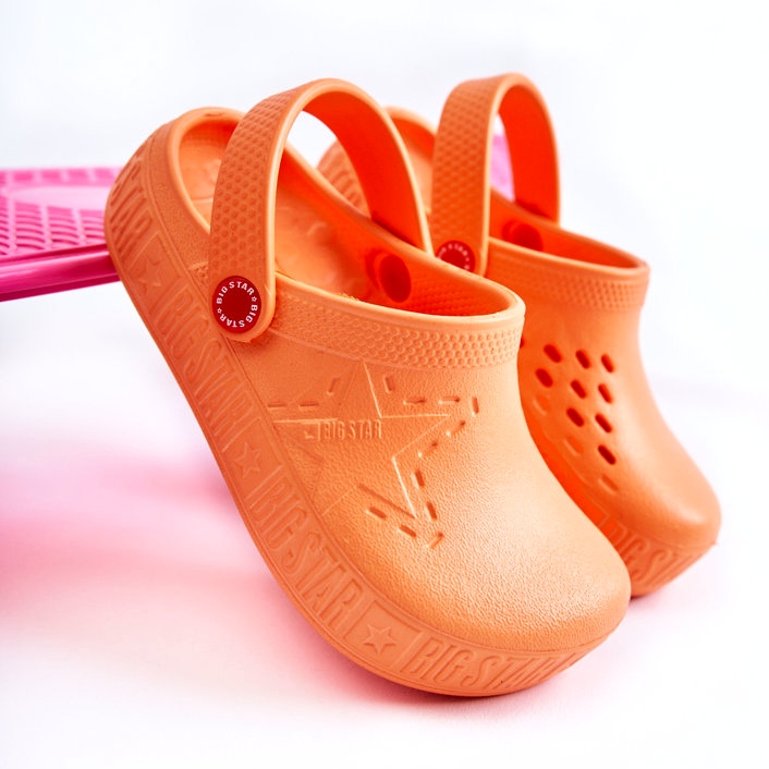 Dětské lehké žabky Big Star II375008 Orange pomerančový 3