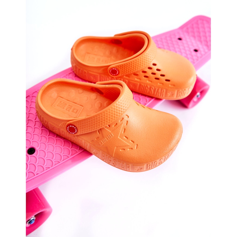Dětské lehké žabky Big Star II375008 Orange pomerančový 2