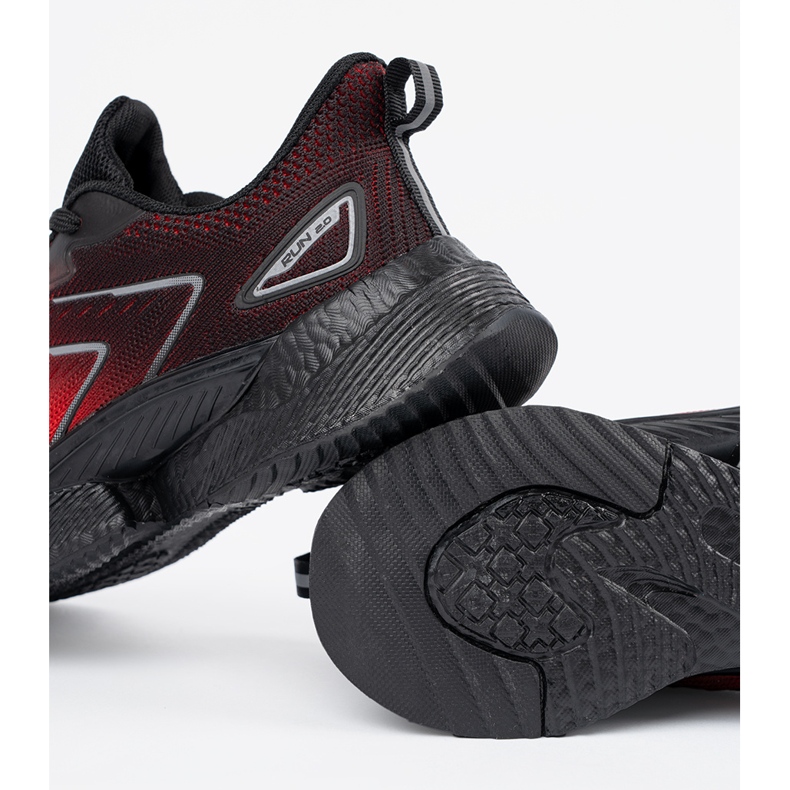 Vico Černá a červená sportovní bota červený 1