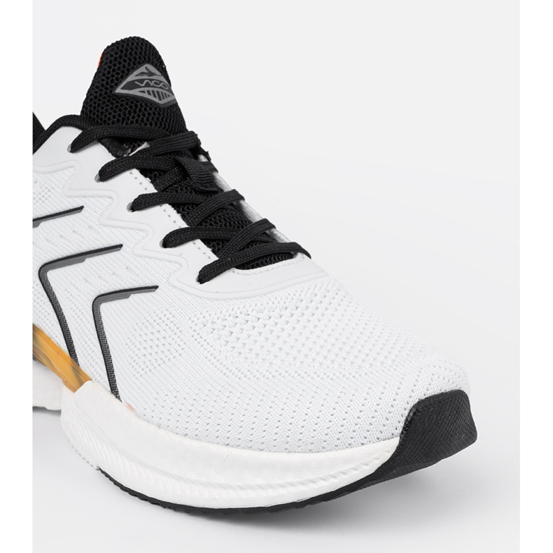 Vico Sportovní bota bílé a bílé dámské boty s oranžovým prvkem bílý 1