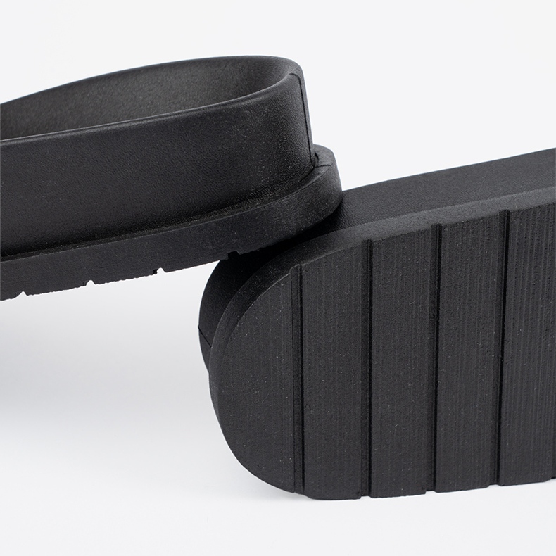 Seastar Černé a hnědé žabky s dekorací černá 1 Seastar Černé a hnědé žabky s dekorací černá 1