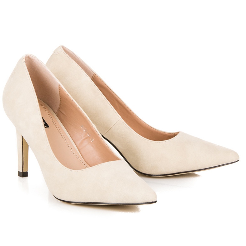 Vices Svěráky na semišových podpatcích hnědý 1