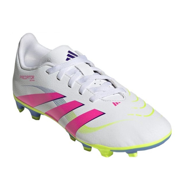 Adidas Predator Club FG/MG ID3810 Fotbalové boty bílý 1 Adidas Predator Club FG/MG ID3810 Fotbalové boty bílý 1