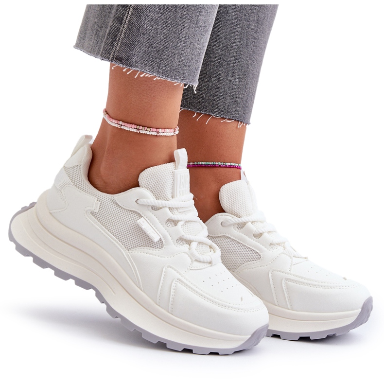 HI-POLY System Big Star Dámské Sneakers NN274A107 White bílý 4