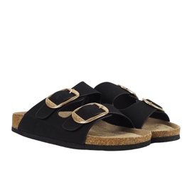 Dámské černé klapky Lee Cooper LCW-25-35-3486la černá 1