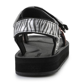 Sandály D.Franklin Forest High Strips Animal Print DFSH404002-ABLA černá 2