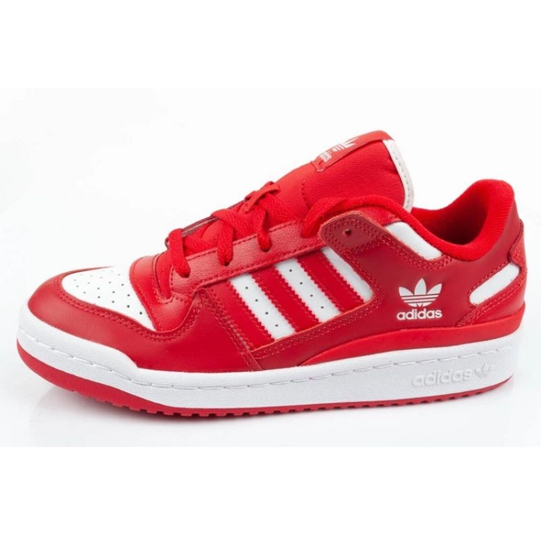 Sportovní boty Adidas Forum Low Cl U HQ1495 červené 2