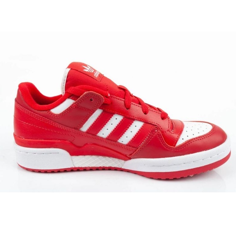 Sportovní boty Adidas Forum Low Cl U HQ1495 červené 3