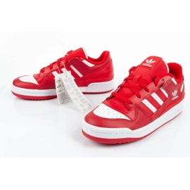 Sportovní boty Adidas Forum Low Cl U HQ1495 červený 7