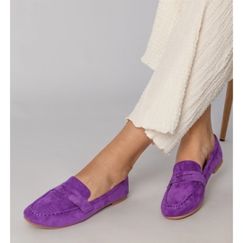 Violet Elegantní mokamaty z Ekozamsz fialová 1