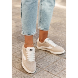 Dámské tenisky Lee Lian Women Low 50251005.33f Beige béžový 2