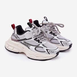 Dětské tenisky na silném jediném stříbrném Xairana stříbrný 1 Dětské tenisky na silném jediném stříbrném Xairana stříbrný 1