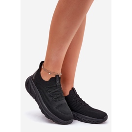 Slocked Lightweight Women Sports Shoes Big Star RR274A132 Hi-Polish System Black System černý 1