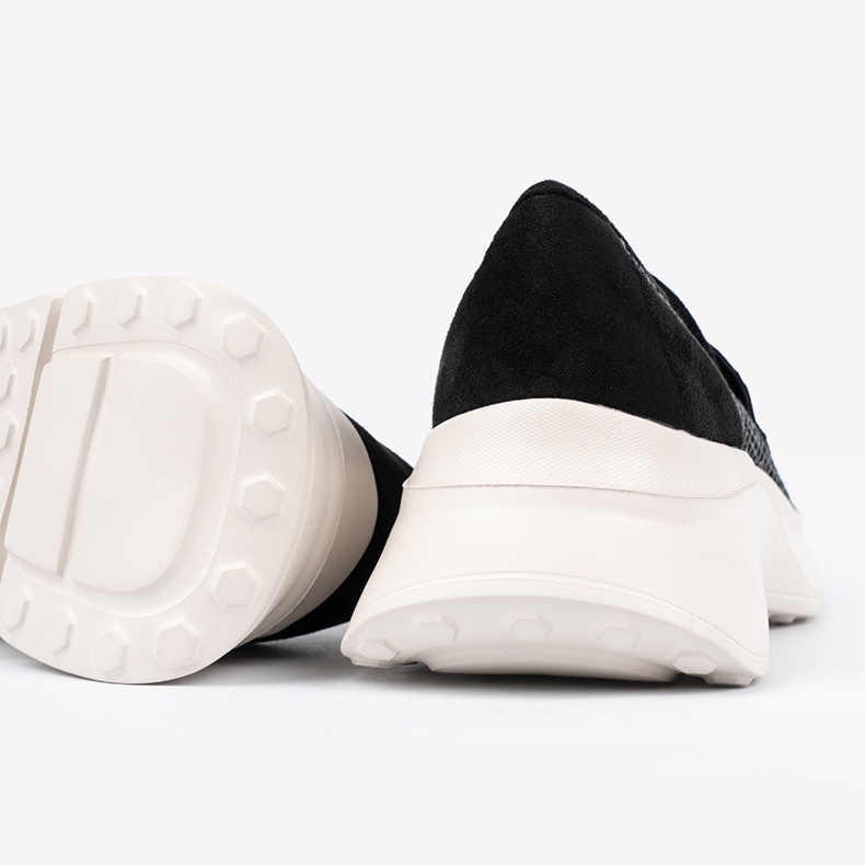 Seastar Černé boty na silné podrážce černý 1