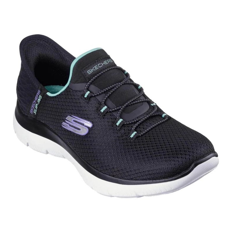 Skechers Slip-Inss Summits Shoes-Diamond Dream 150123-BKTQ černá 1