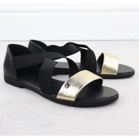 EVento Dámské sandály s černými gumami 3884 2