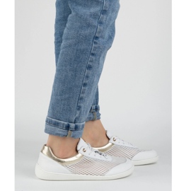 Olivier Nabosové ženské minimalistické boty tenisky 1769pol s bílou sítí bílý 1 Olivier Nabosové ženské minimalistické boty tenisky 1769pol s bílou sítí bílý 1